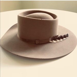 SOLD! Vintage Stetson Gambler Hat,  Boho Desert